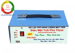 Bộ lưu trữ điện NLMT - 10W